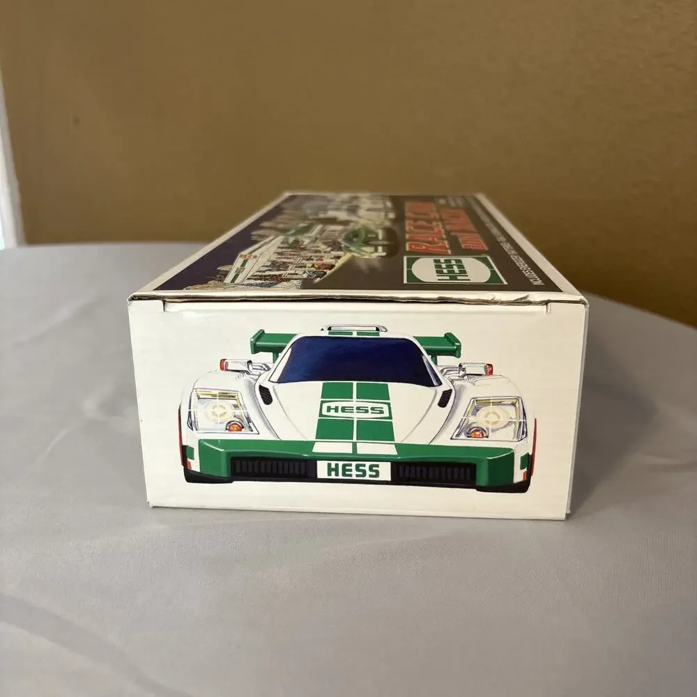 Hess 2009 Race Car and Racer Toy w/ Lights & Sounds In Box Holiday Edition